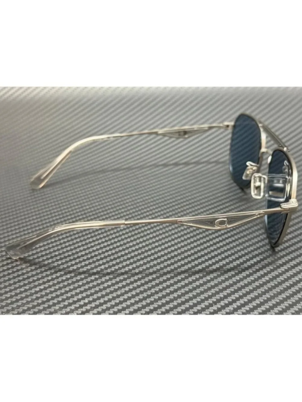 New Coach Men Silver Grey Sunglasses 57-19-150